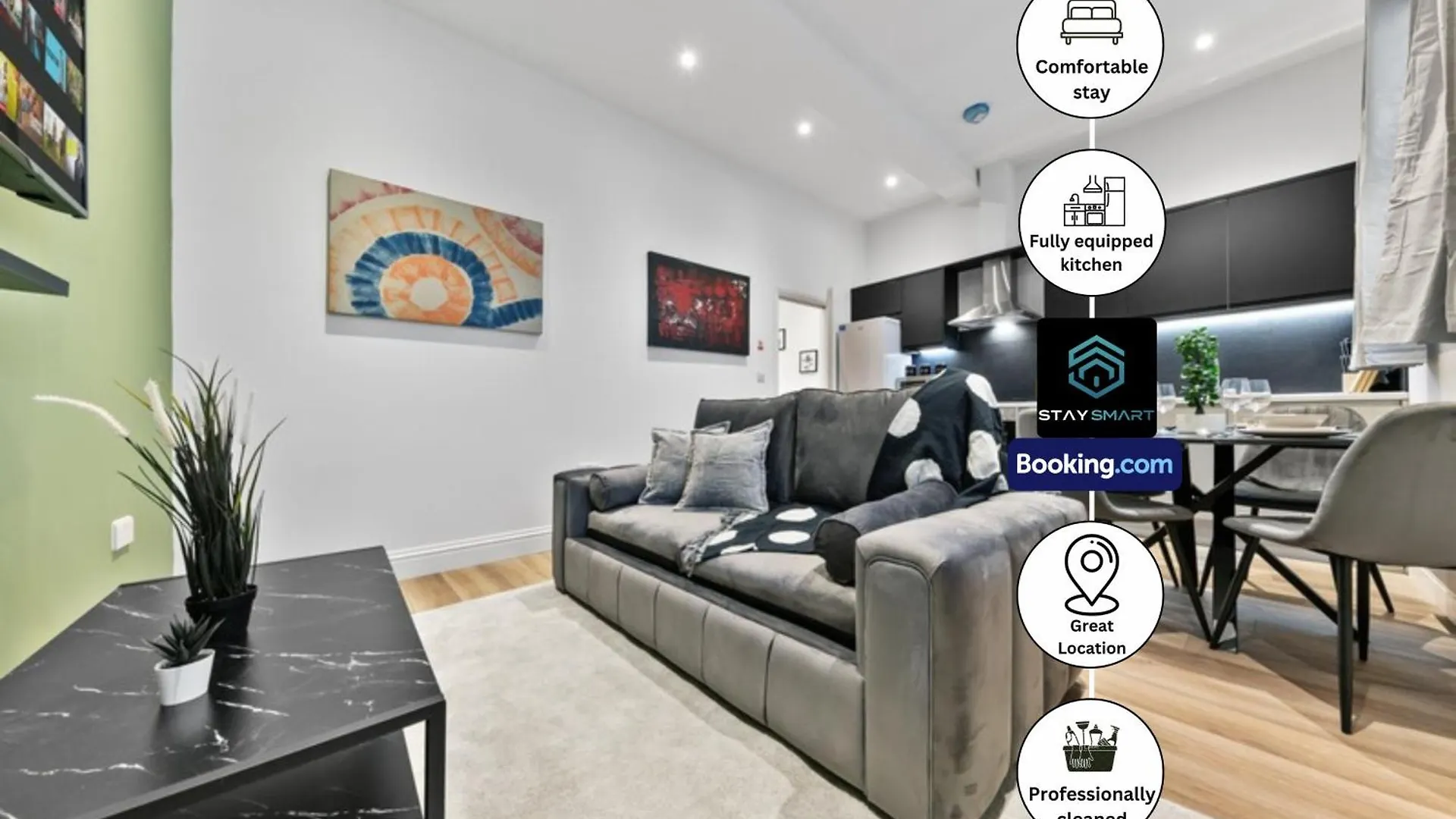 Modern, Central & Comfy Apt By Stay Smart Short Lets & Serviced Accommodation Deptford With Free Wifi Londen Verenigd Koninkrijk